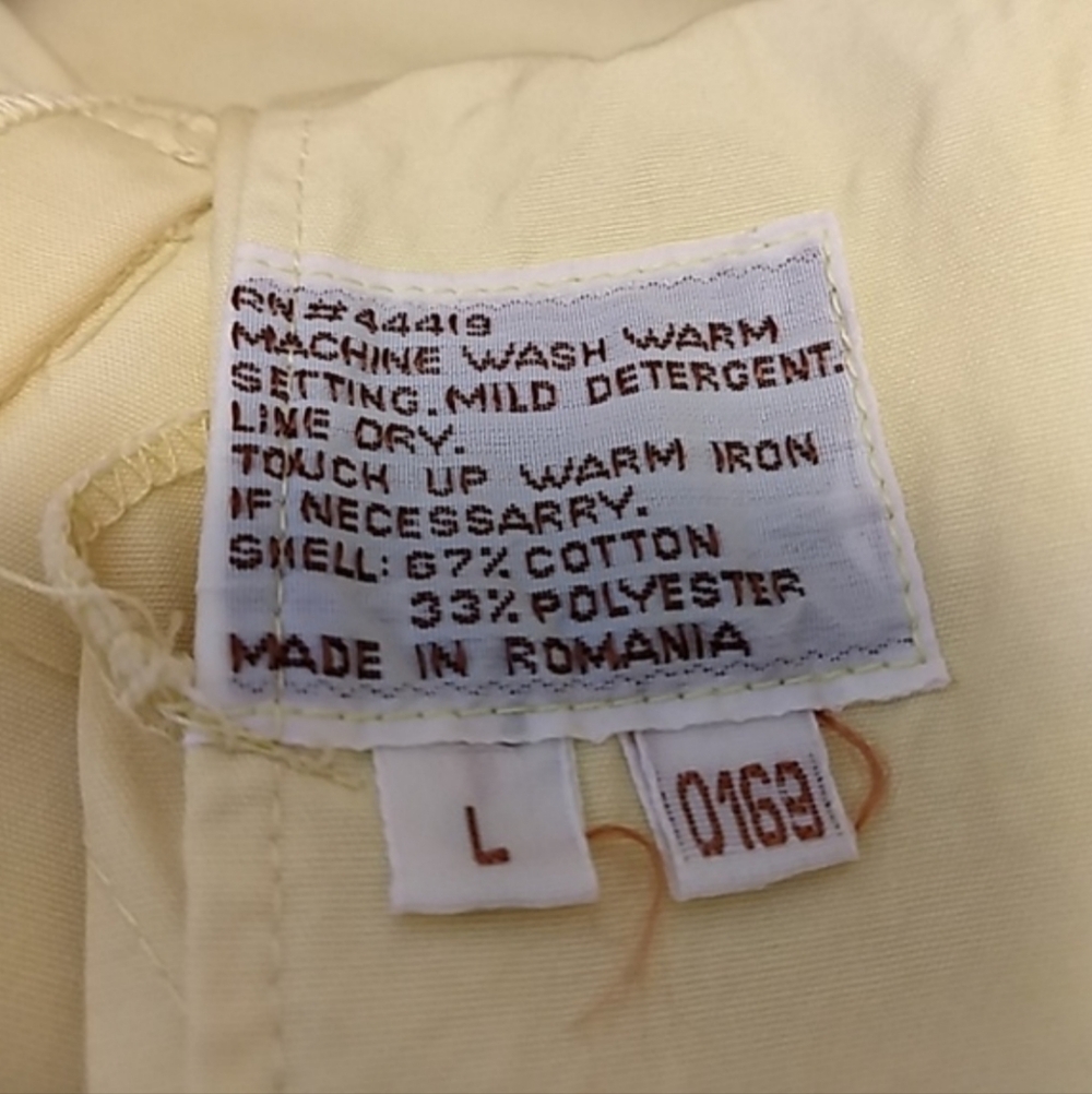 Yellow Trench Coat - Picture 3 of 3